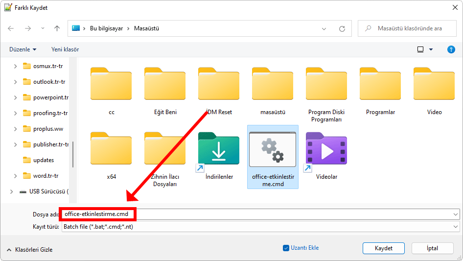 Microsoft Office 2016 Programsız Etkinleştirme